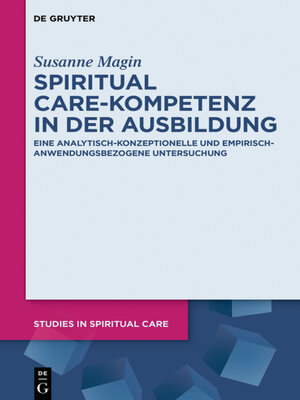 cover image of Spiritual Care-Kompetenz in der Ausbildung